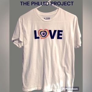 THE PHLUID PROJECT “love” t-shirt